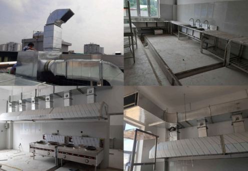 hệ thống bếp hoàn thiện